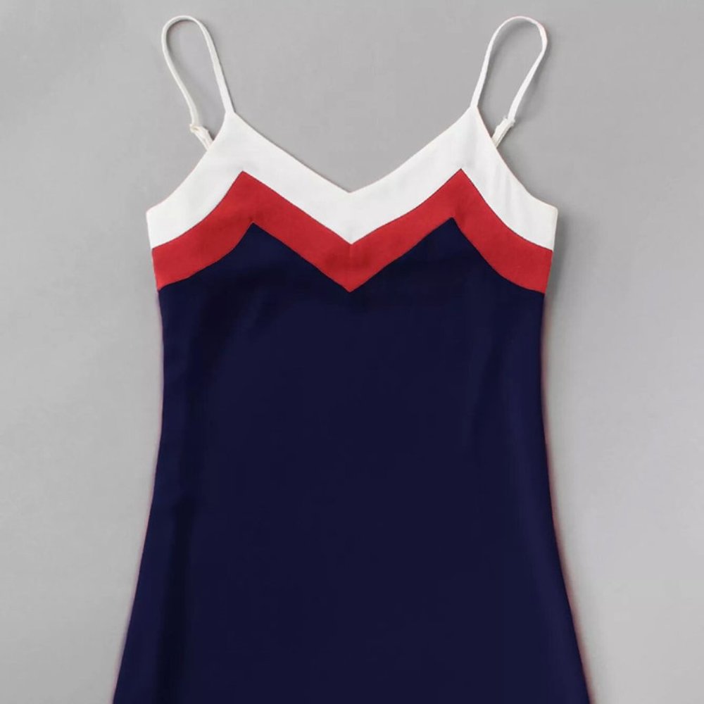 navy cute strappy atheleisure